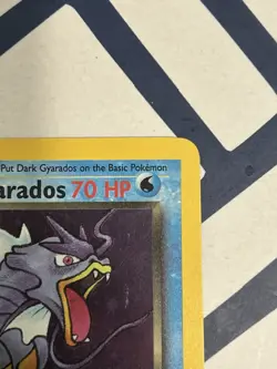 Dark Gyarados Prerelease 08/82 Wotc Promo Holo Team Rocket Pokemon Tcg 08 - Image 3