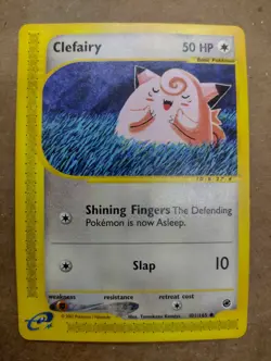 Pokemon - Clefairy - 101/165 - Common - Expedition WOTC - Near Mint Condition - Image 1