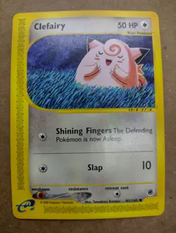 Pokemon - Clefairy - 101/165 - Common - Expedition WOTC - Near Mint Condition - Image 4