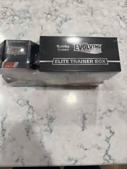 Pokemon Sword and Shield Evolving Skies Elite Trainer Box and Tin Costco Combo - Image 2