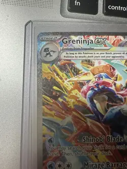 2024 POKEMON GRENINJA EX TWILIGHT MASQUERADE SPECIAL ILLUSTRATION #214/167! MINT - Image 2