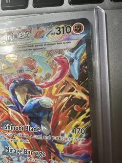 2024 POKEMON GRENINJA EX TWILIGHT MASQUERADE SPECIAL ILLUSTRATION #214/167! MINT - Image 3