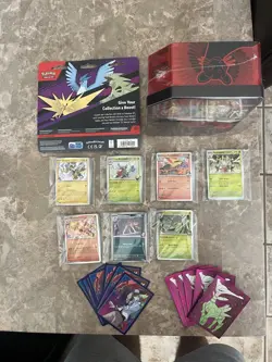 Pokemon Lot-Destined Rivals- 7 Boosters, Sealed Tin, + 150 Singles & More! - Image 2