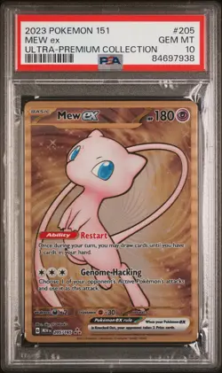 2023 POKEMON 151 ULTRA-PREMIUM COLLECTION #205 MEW EX PSA 10 - Image 1