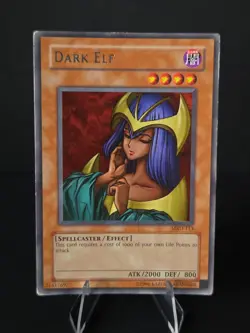 YuGiOh Dark Elf Rare MRD-113 Unlimited Metal Raiders MP - Image 1