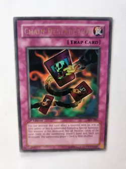 Chain Destruction Pharaoh's Servant PSV-006 1st Edition Ultra Rare LP/NM - Image 1