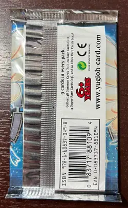 (701001) YUGIOH ANCIENT PROPHECY 5D's 1st Edition Sealed BOOSTER PACK - Image 2