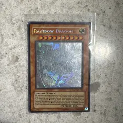 Yu-Gi-Oh! Rainbow Dragon Ghost Misprint Rare (TAEV-EN006) - Image 3