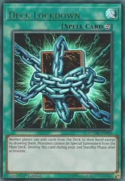Deck Lockdown Yu-Gi-Oh! DUOV-EN090 1st Ultra Rare - Image 1