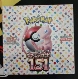 Pokemon Card Scarlet & Violet Booster Box Pokemon 151 sv2a Japanese NEW sealed - Image 1
