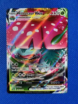 Charizard VMAX + Blastoise VMAX + Venusaur VMAX 3 Card Pokemon Set All NM - Image 2