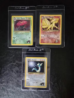 Pokemon Gym Heroes Gym Challenge Holo Rare Lot Of 3 Cards - Image 1