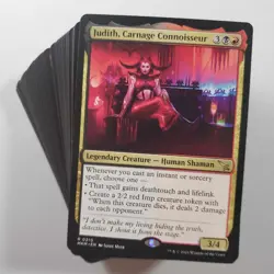 MTG MKM Commander Judith Carnage Connoisseur EDH Deck - Image 1
