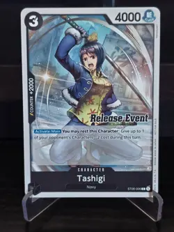 One Piece Card Game - Tashigi (Release Event) ST06-006 C - NM - Image 1
