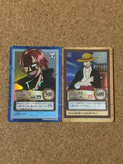 one piece carddass hyper battle Foil Holo anime card 2set 1999/2000 - Image 1