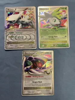 Pokemon TCG LV. X Infernape Rhperior Emploeon Lucario Promo Cards Lot of 4 LP - Image 1