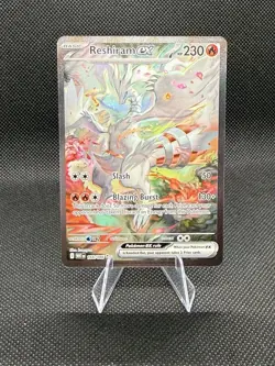 Reshiram EX 166/086 Special Illustration Rare Card Pokemon TCG SV: White Flare - Image 1