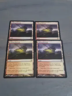 MTG Clifftop Retreat X4 Innistrad Rare Card Great Condition - Image 1