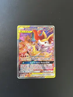 Pokemon Card Charizard e Braixen GX SM230 Set Black Star Promos ITA Near Mint - Image 1