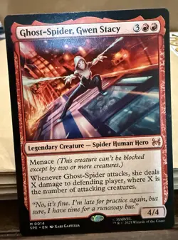 Magic The Gathering +Marvel 1x Ghost-Spider Gwen Stacy SDCC Comicon 2025 In Hand - Image 1