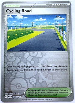 Cycling Road Reverse Holo 157/165 Scarlet & Violet 151 - Pokemon Card - NM - Image 1
