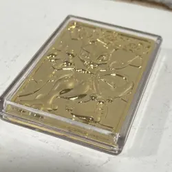 1999 Pokemon Mewtwo 23 Karat Gold Plated Special Edition Trading Card Collect - Image 5