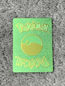 Pokemon Pikachu V HP190 Thunderbolt Multi-Colored Foil Fan Art Display Card - Image 2