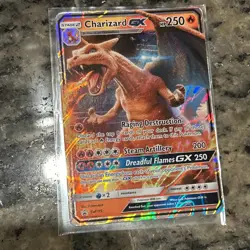 Pokemon TCG Cards Charizard GX SM195 Black Star Promo Holo NM-M - Image 1