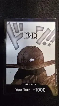 DON!! Card (3D) (Double Pack Set Vol. 8) DON!! Legacy of the Master NM - Image 1