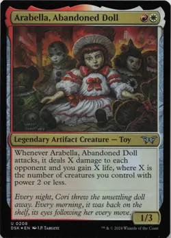 Arabella, Abandoned Doll - FOIL - U Duskmourn: House of Horror 208 - MTG - Image 1