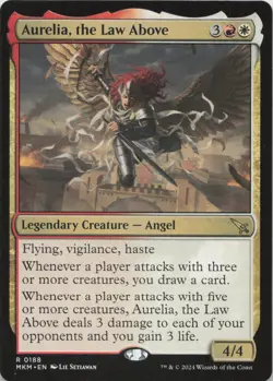 Aurelia, the Law Above R Murders at Karlov Manor 188 - LP MTG - Image 1