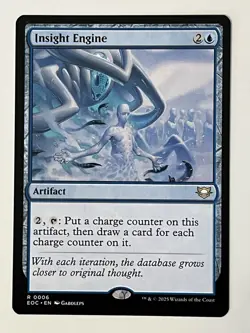 Insight Engine Commander: Edge of Eternities Non-Foil Regular MTG NM - Image 1
