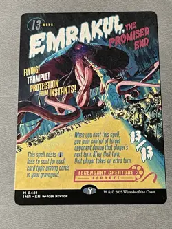 Emrakul, the Promised End (Showcase) Innistrad Remastered Regular NM MTG - Image 1
