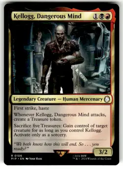Fallout Kellogg, Dangerous Mind Commander/Rare - Image 1