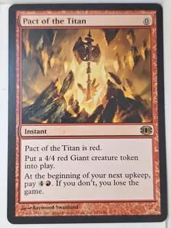 Pact of the Titan - Future Sight - Magic the Gathering MTG Nice! - Image 1