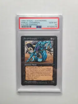 MTG Thrull Champion PSA 10 GEM MINT 1994 Fallen Empires Reserved List Magic Card - Image 2