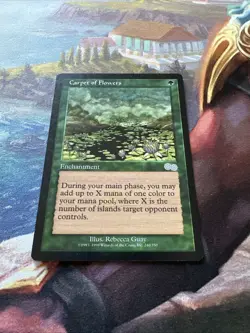 Carpet Of Flowers MTG Urza’s Saga NM 1998 Uncommon Magic The Gathering - Image 2