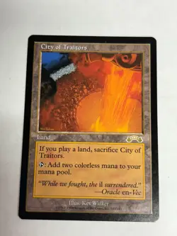 City Of Traitors Exodus 1998 Near Mint Magic The Gathering Mtg - Image 1
