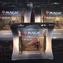 1x MTG Modern Horizons 3-Booster Draft Pack SEALED (3 Available) Buy More & Save - Image 1
