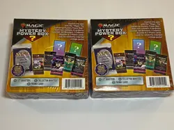 2x Magic MTG Mystery Power Box 4 Booster Packs, 2 Promos, 1 Collector Booster - Image 2