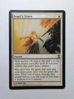 MTG Angel's Grace (TSP) Time Spiral Regular Rare 3/301 - Image 1