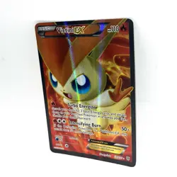 Pokemon Victini EX 131/135 Full Art Ultra Rare Plasma Storm Damaged Creased - Image 2