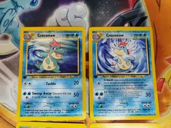 Pokemon 1st ed Croconaw 32/111 31/111 Totodile 80/111 81/111 Neognesis - Image 2