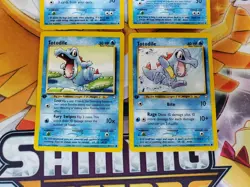 Pokemon 1st ed Croconaw 32/111 31/111 Totodile 80/111 81/111 Neognesis - Image 3