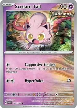 Scream Tail - 077/162 - Pokemon TCG Temporal Forces (2024) - LP - Image 1