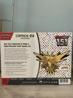 Pokemon Scarlet & Violet 151 Zappos Ex Collection Box New Sealed - Image 2