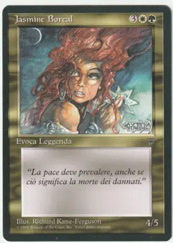 Legends Italian MTG Jasmine Boreal Magic Rare - Image 1