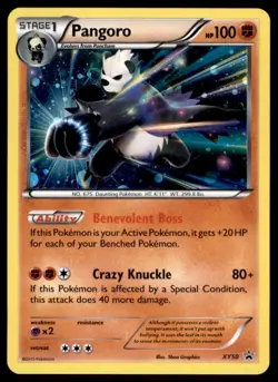 Pangoro - XY50 - Black Star Promo - Cosmos Holo - Pokemon TCG - LP - Image 1