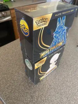 Mega Evolution Gardevoir & Lucario Pokemon ETB Sealed Set of 2 - Image 3