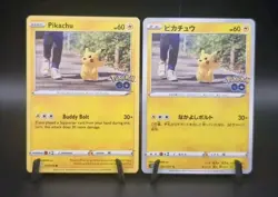 Pokemon Pikachu 027/071 s10b Pokemon GO Japanese 027/078 English Bundle - Image 1